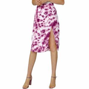 BCBG Tie Dye Midi Skirt